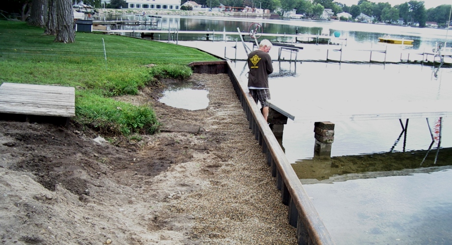 Backfill for the Seawall